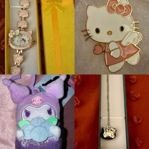 Hello Kitty Accessories Set of 4